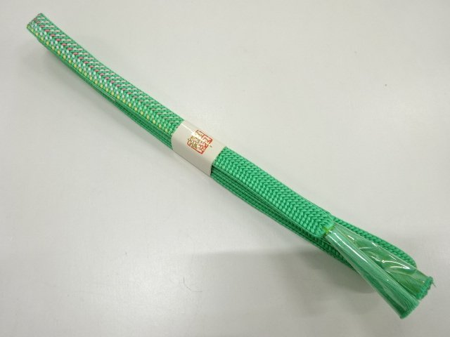 JAPANESE KIMONO / UNUSED HAND-TIED OBIJIME